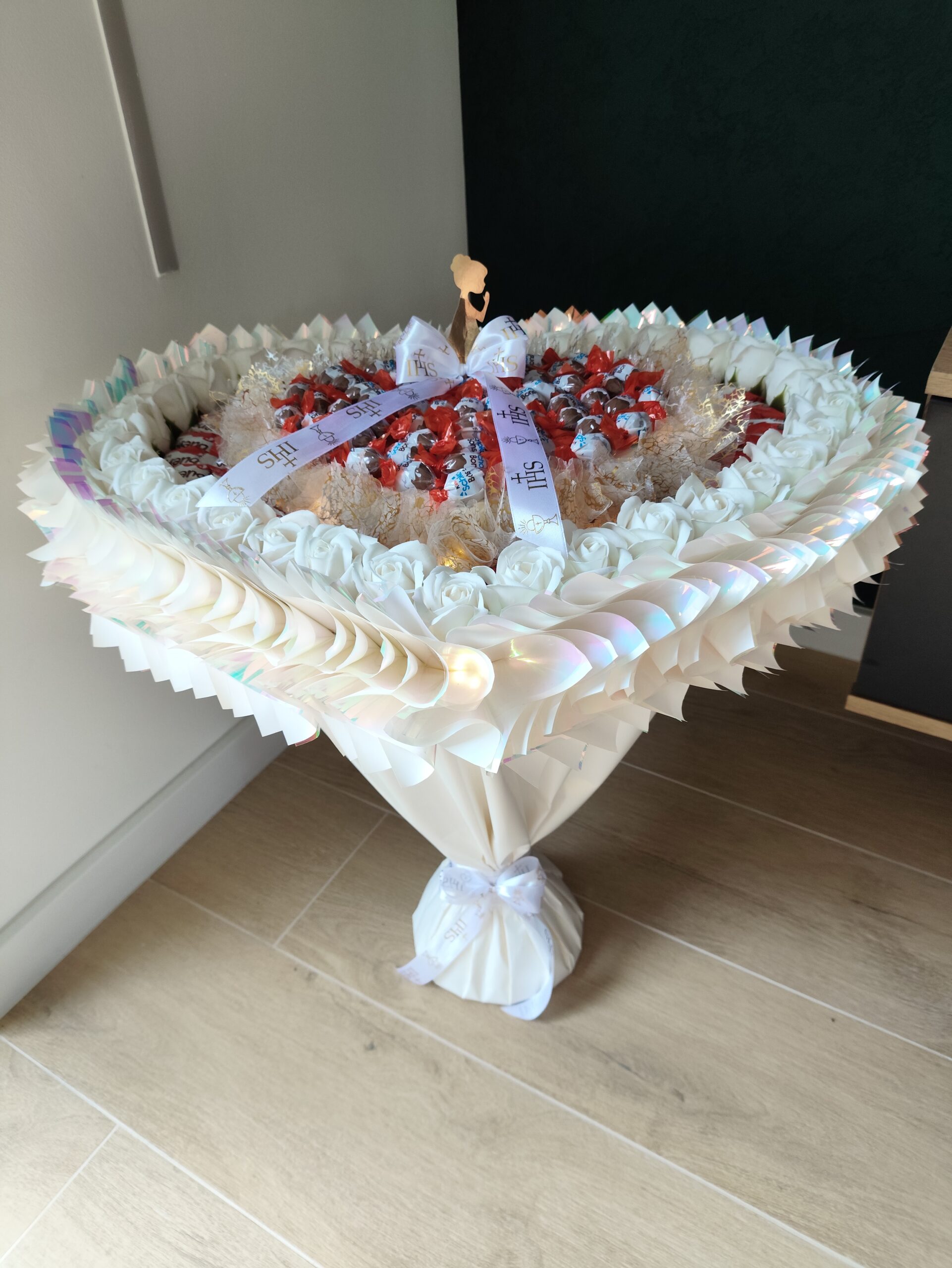 Bukiet na Pierwszą komunię świętą